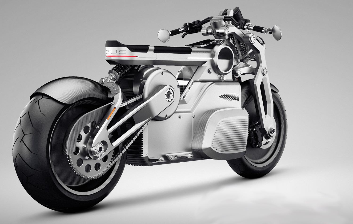 Curtiss Zeus electric bike uses twin powerplants