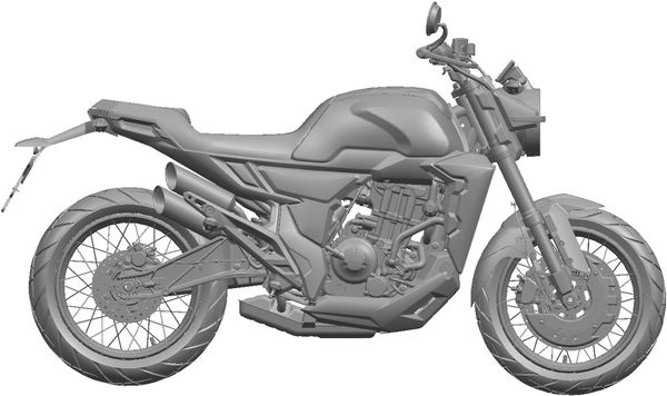 Zontes 350GK neo scrambler