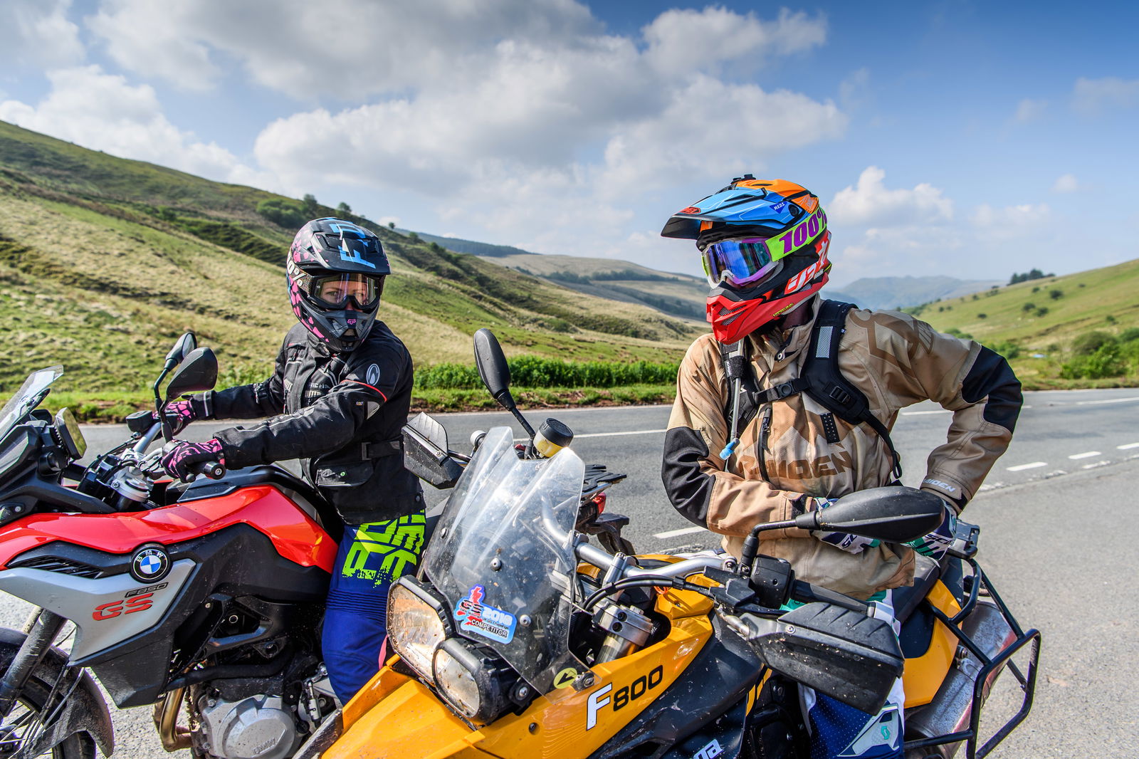 Spankers BMW F850GS Sport UK first ride