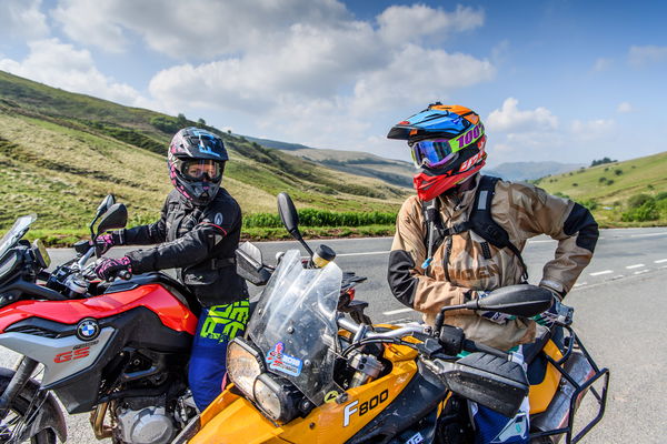 Spankers BMW F850GS Sport UK first ride