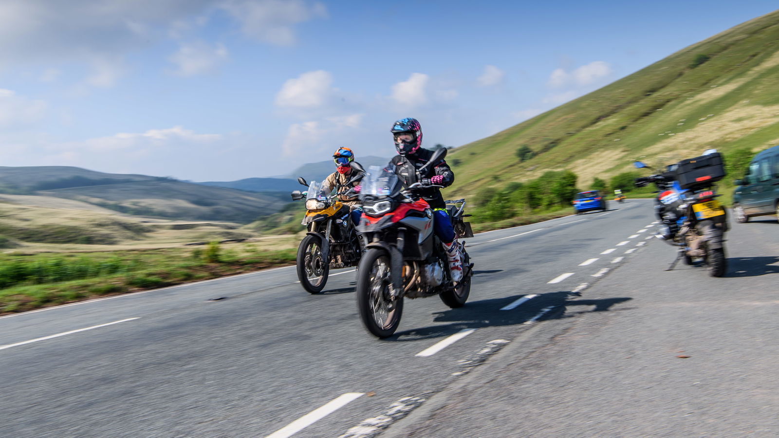 Spankers BMW F850GS Sport UK first ride