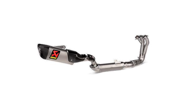 Akrapovic exhaust racing line titanium Yamaha Tracer 9 GT 