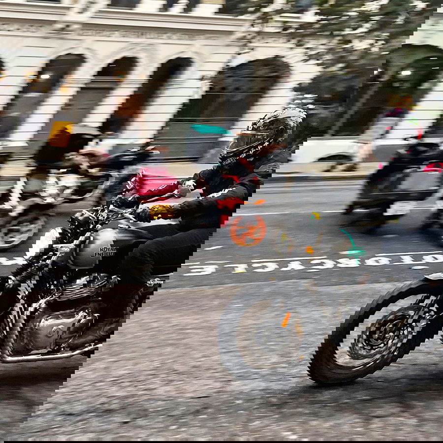 Royal Enfield Interceptor 650 in London