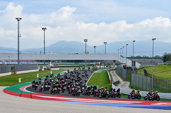 Aprilia All Stars 2022 procession.