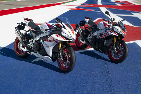 Aprilia RSV4 Factory, Tuono V4 Factory in Speed White colour