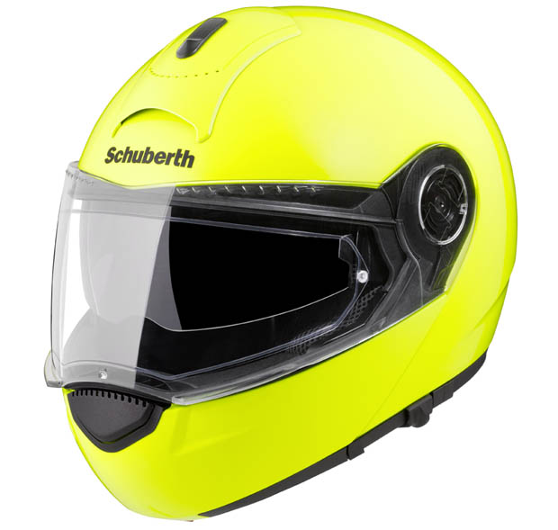 Ow. My eyes! Schuberth's unsubtle new lid