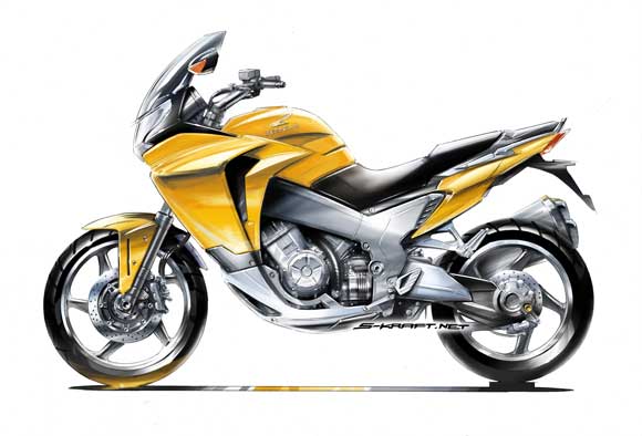 Honda V4 BMW GS beater in the pipeline