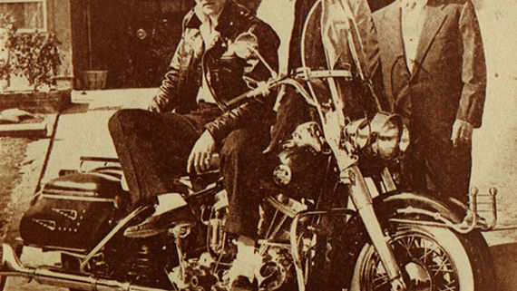 Harley honour Elvis with unseen photo tribute