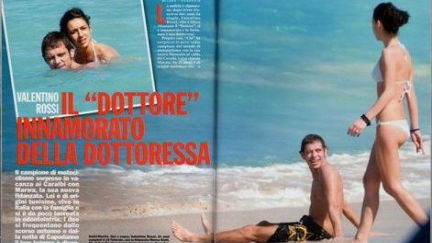 Spotted: Valentino Rossi 'papped' with bikini girlfriend