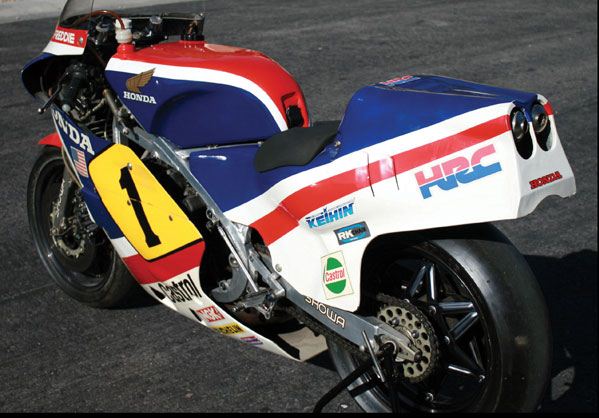 Pic special: Freddie Spencer's World Championship bikes go up for sale