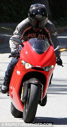 Gallery: Hollywood stars take to two wheels