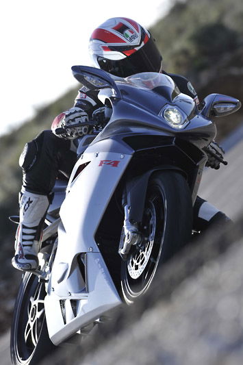 First Ride: 2010 MV Agusta F4 1000R launch test review