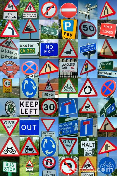 Too many road signs, says Government