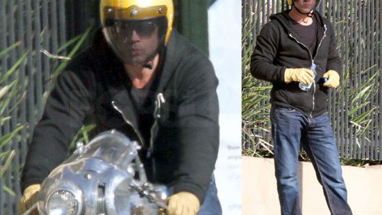 Brad Pitt breaks down in LA (again)