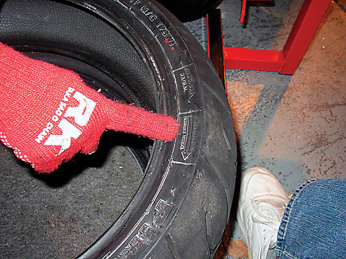 12 steps to fitting new tyres