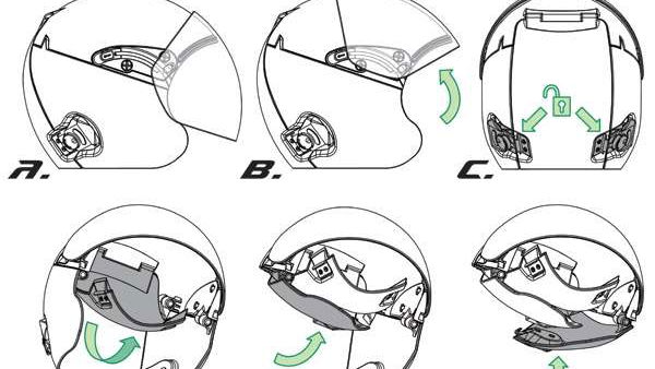 Folding Helmet nominated for Dyson Award