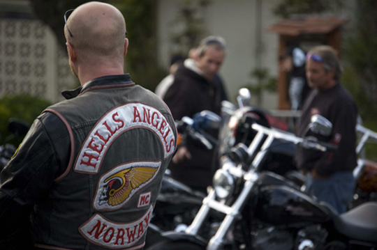 Outlaw bikers pay respect to Norway attack victims