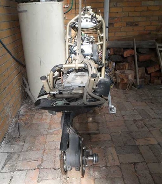 Stolen Ducati 996SPS found in the recycling