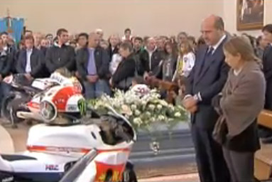 Marco Simoncelli laid to rest