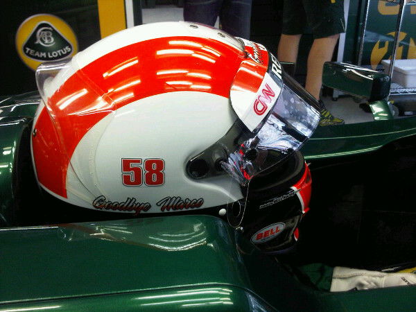 F1 tributes to Marco Simoncelli