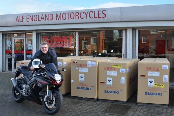 Alf England joins Suzuki dealer network