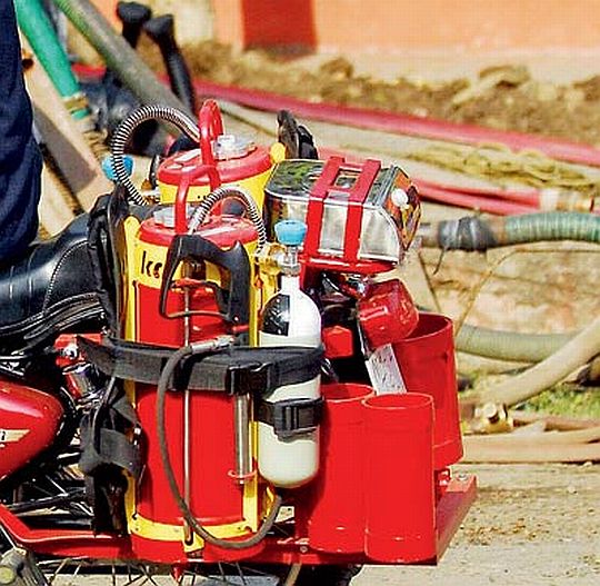 Royal Enfield fire engines