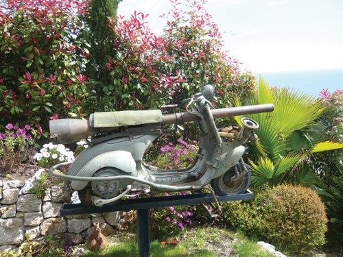 Rare military moped up for grabs
