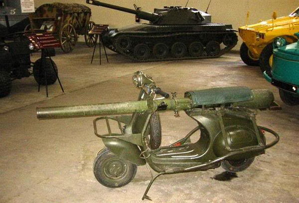 Rare military moped up for grabs