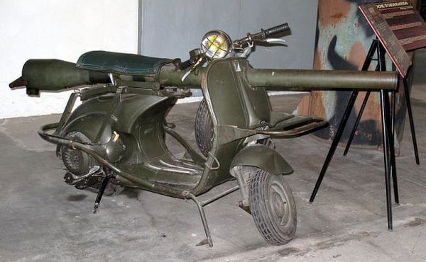 Rare military moped up for grabs