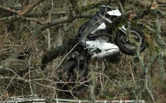 Police pull bicycle helmet-wearing biker