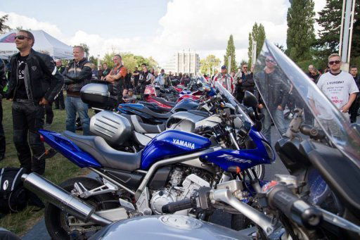 European bikers protest EU proposal