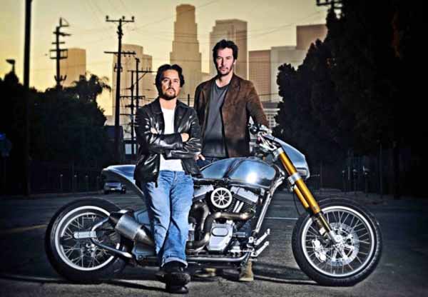 Keanu Reeves starts motorcycle company
