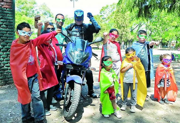 Bike-riding ‘superhero’ unmasked