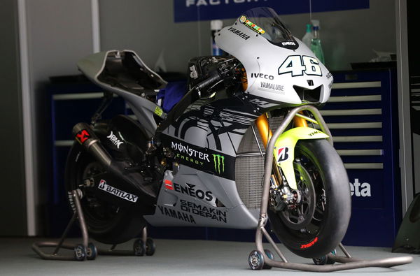 Rossi's test bike revealed