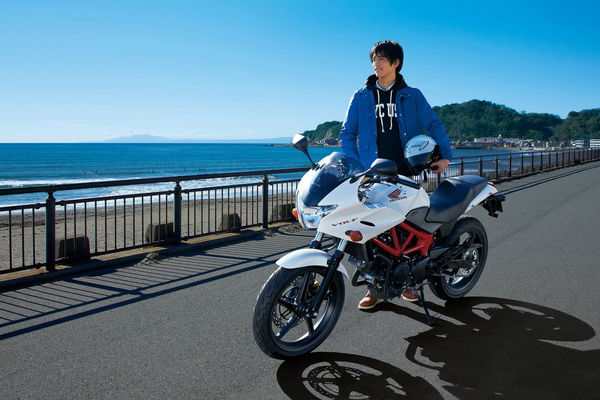 VTR250F launched in Japan