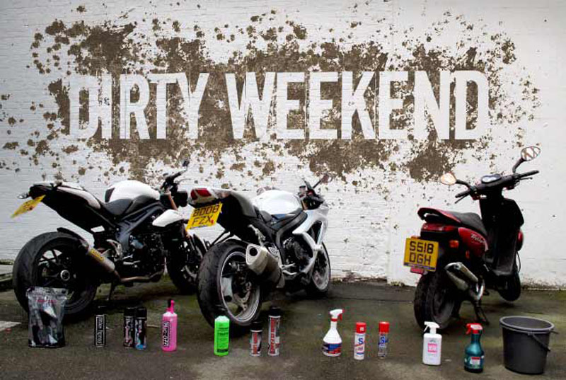 The lazy biker's guide to cleaning