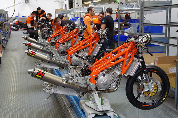 Baby KTM sportsbikes on the cards?