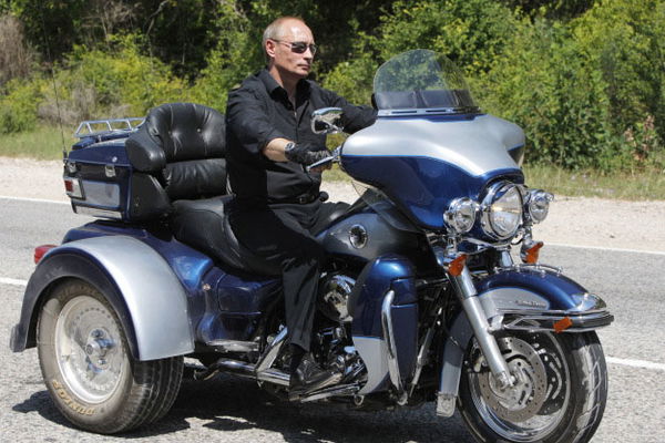 Biker Putin on Finland's secret blacklist