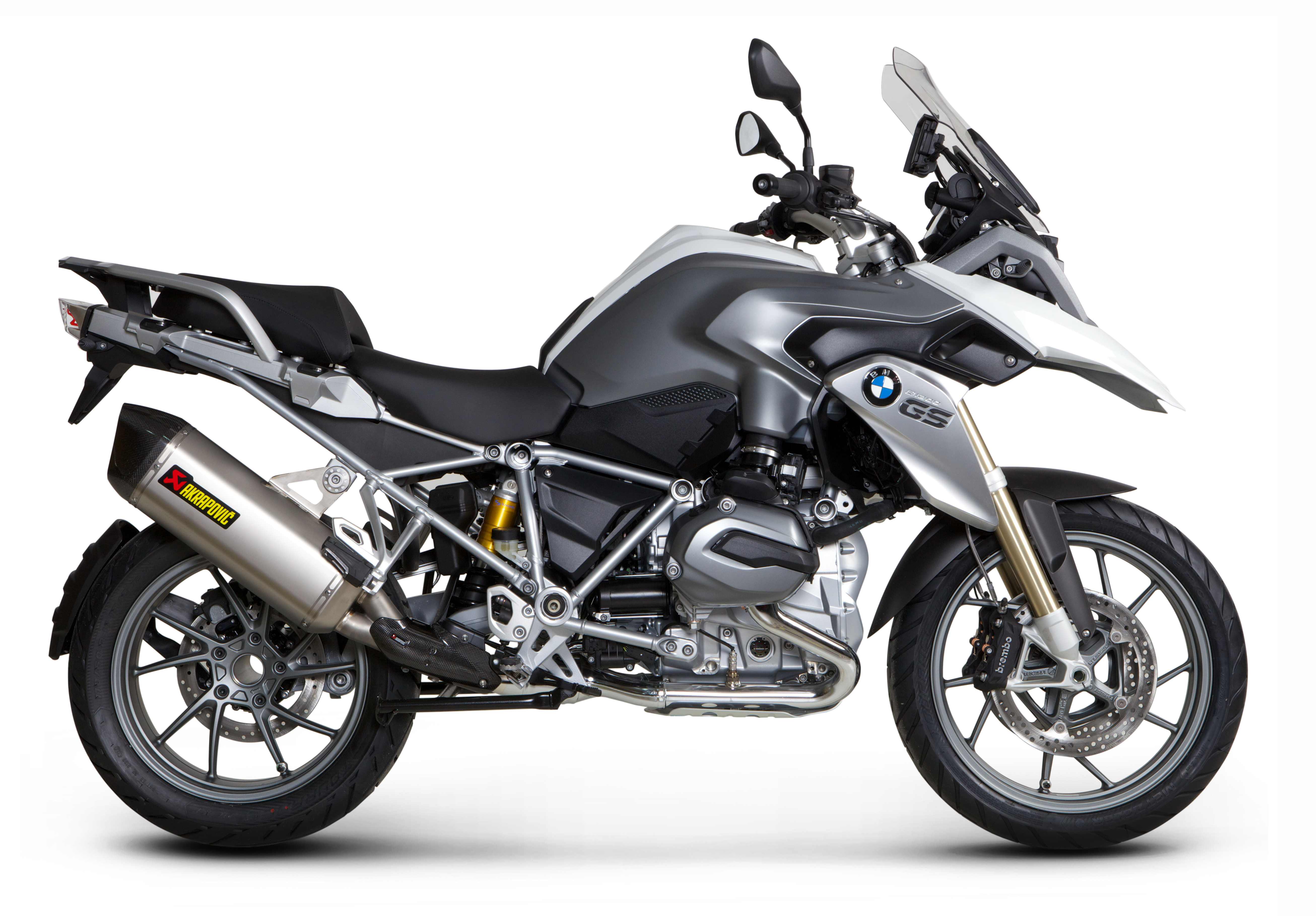New: Akrapovic's slip on exhaust for the 2013 1200GS