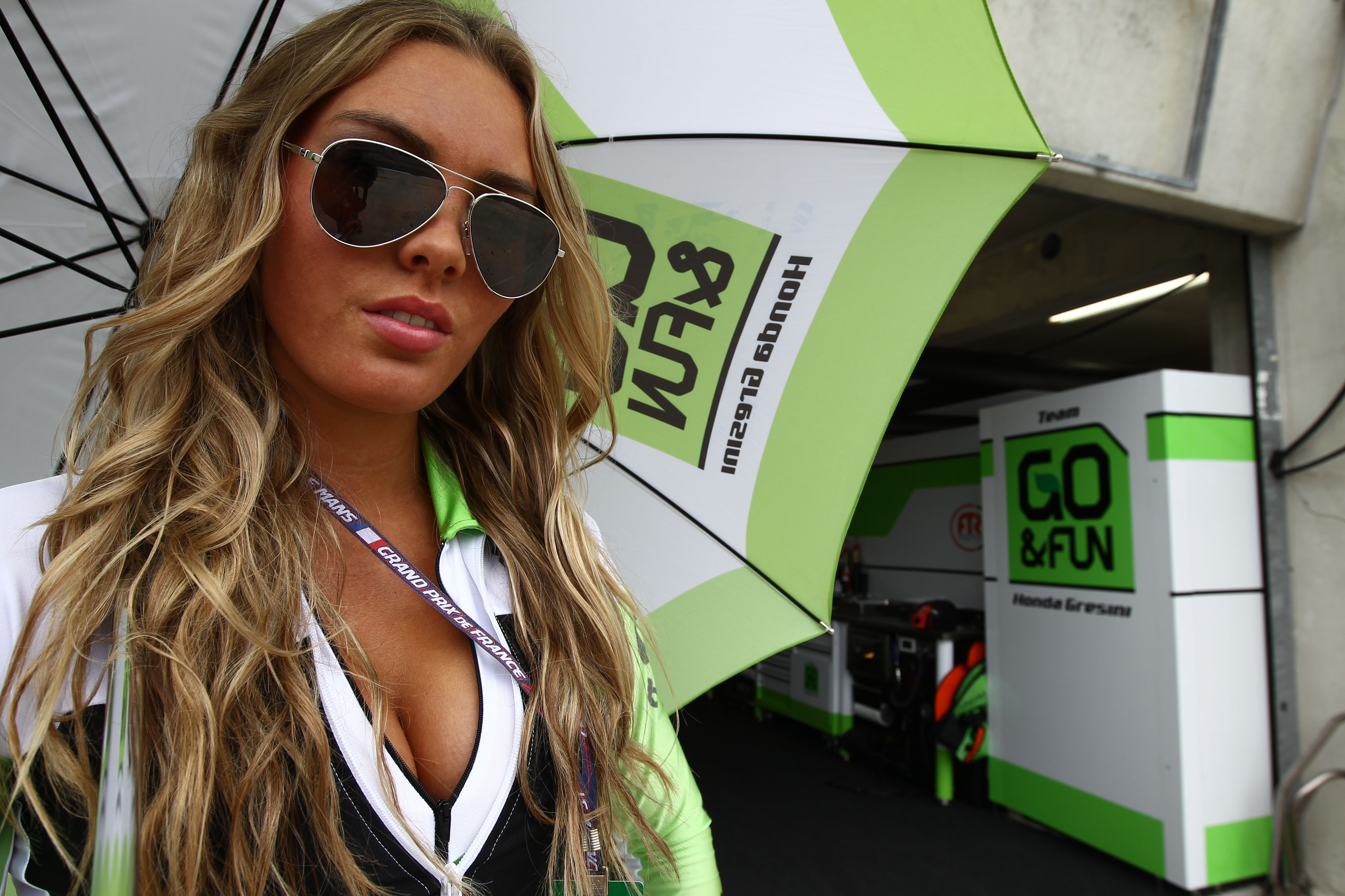 MotoGP grid girls: Le Mans 2013