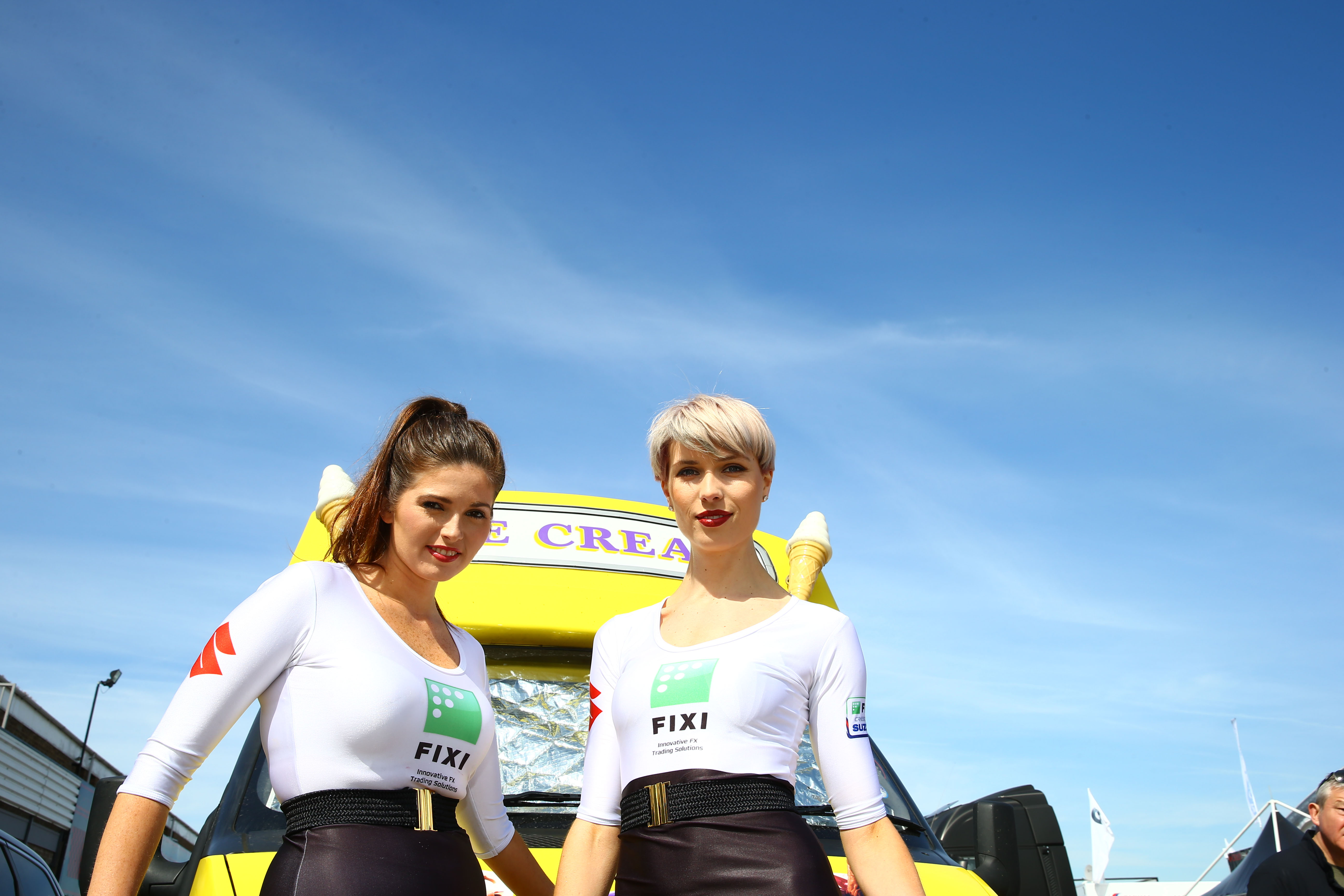 WSB 2013: Donington Park paddock girls