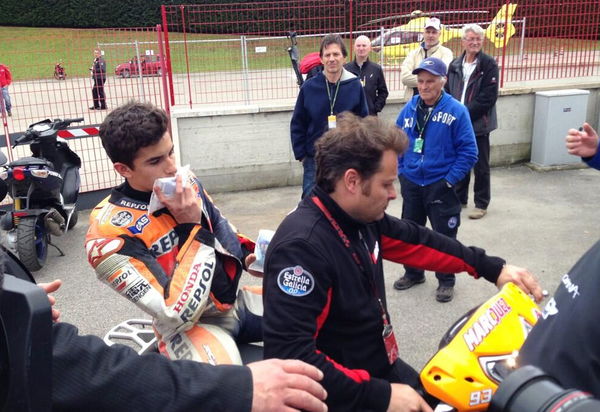 Marquez suffers near 200mph crash at Mugello