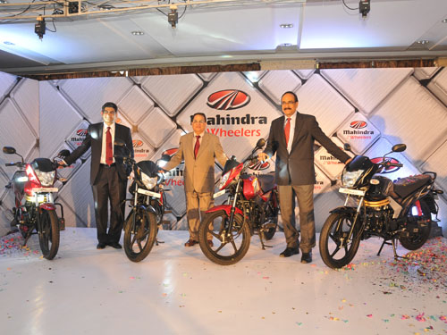 Mahindra launches £500 motorcycle