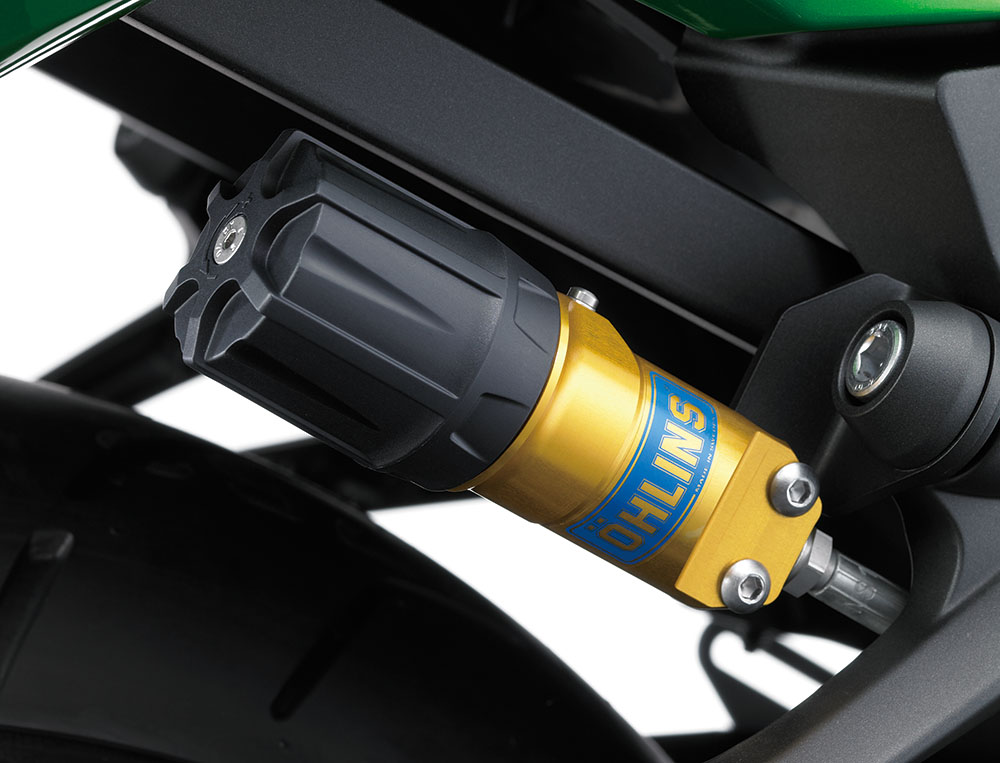 Ohlins and Akrapovic for ZZR1400 Performance Sport