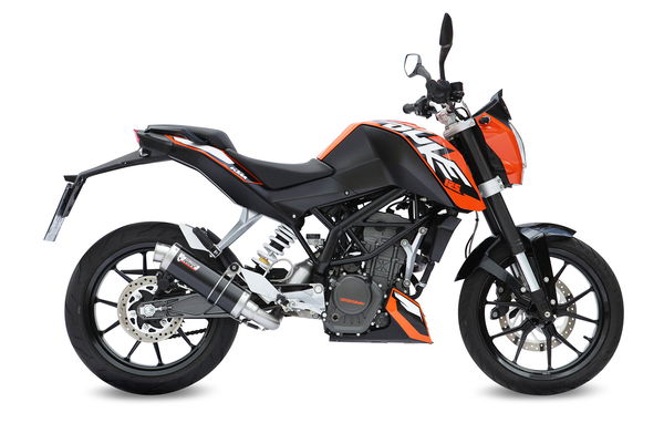 New: MIVV exhausts for KTM Duke 125 and 200