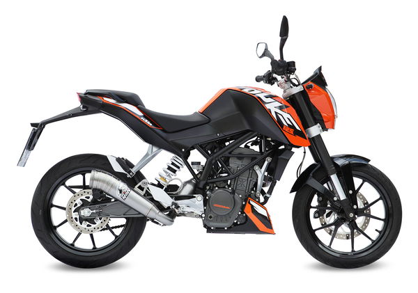 New: MIVV exhausts for KTM Duke 125 and 200