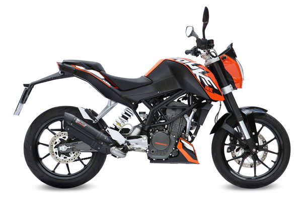 New: MIVV exhausts for KTM Duke 125 and 200