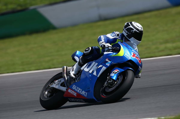 Suzuki GP bike 1.5 seconds off Marquez's lap record