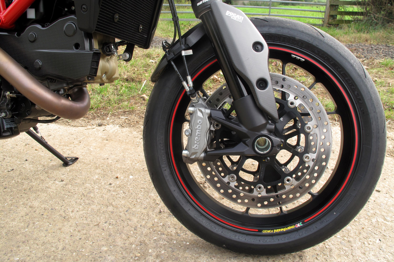 2013 Ducati Hypermotard SP review: UK roads