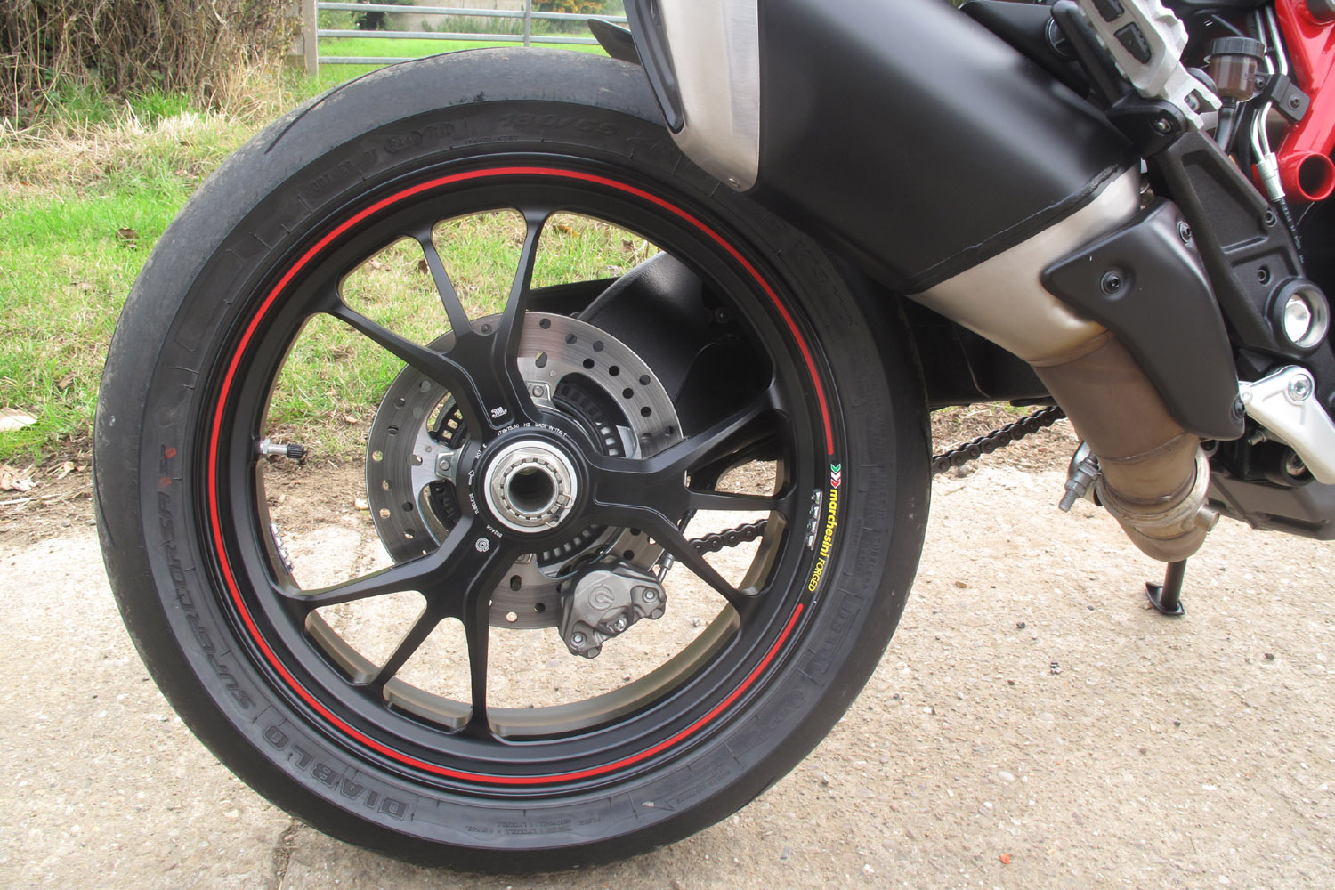 2013 Ducati Hypermotard SP review: UK roads